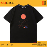純棉 線團太陽貓短T，三件1099