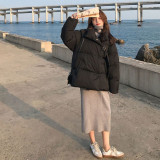 素色夾棉加厚外套風衣，兩件1656