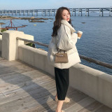 素色夾棉加厚外套風衣，兩件1656