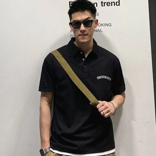 假兩件簡約休閒Polo衫短T，兩件998