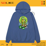 純棉 絕命毒師瑞克莫蒂連帽衫，兩件1199