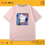 純棉 賽亞人哆啦A夢短T，三件1099