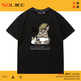 純棉 龍貓聯名款短T，三件1099
