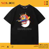 純棉 鋼彈皮卡丘短T 三件1099