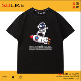 純棉 NASA聯名火箭太空人短T 三件1099