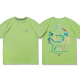 純棉 彩色塗鴉小怪獸短T，三件NT$1099