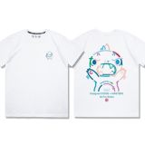 純棉 彩色塗鴉小怪獸短T，三件NT$1099