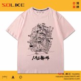 純棉 霍爾的移動城堡短T 三件1099