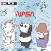 純棉 熊熊遇見你NASA聯名短T 三件1099