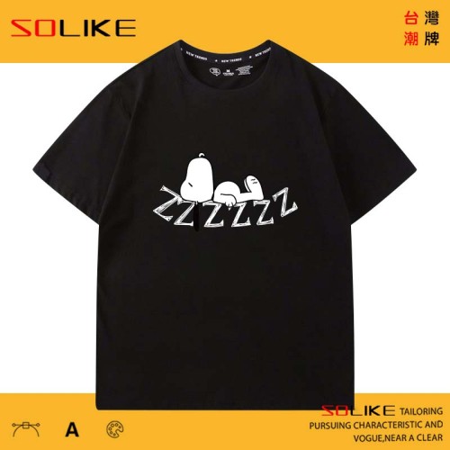 純棉 熟睡中史努比短T 三件1099