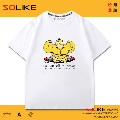 純棉 強壯可達鴨短T 三件1099