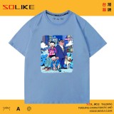 純棉 嘻哈風哆啦A夢短T 三件1099