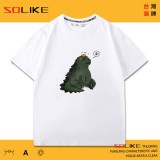 純棉 哥吉拉貓短T 三件1099