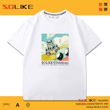 純棉 自拍傑尼龜短T 三件1099