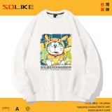純棉 哆啦A梦&皮卡丘長袖衫，兩件1099