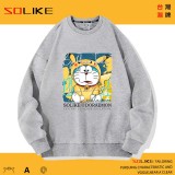 純棉 哆啦A梦&皮卡丘長袖衫，兩件1099