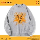 純棉 火影忍者招財九尾長袖衫，兩件1099