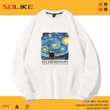 純棉 星夜史努比長袖衫，兩件1099