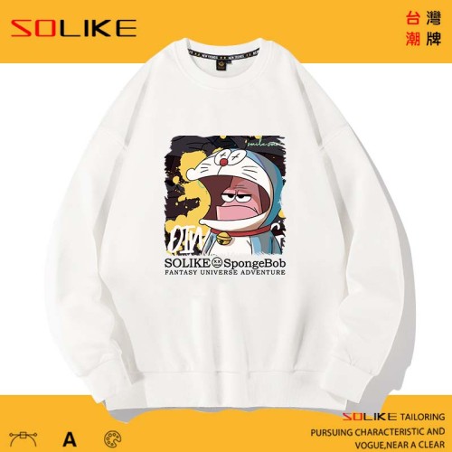 純棉 多啦A夢&派大星長袖衫，兩件1099