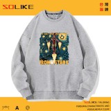 純棉 星夜鋼鐵人長袖衫，兩件1099