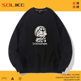 純棉 哆啦A夢聯名款長袖衫，兩件1099
