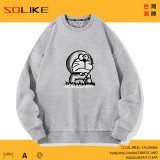 純棉 哆啦A夢聯名款長袖衫，兩件1099