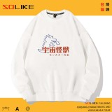 純棉 宇宙怪獸哥吉拉長袖衫，兩件1099