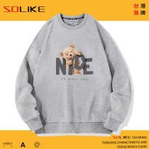 純棉 Nice泰迪熊長袖衫，兩件1099
