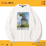 純棉 油畫風龍貓長袖衫，兩件1099