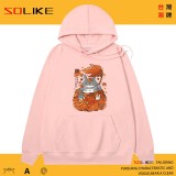 純棉 秋日龍貓連帽衫，兩件1199