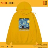 純棉 星夜史努比連帽衫，兩件1199