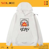 純棉 霍爾的移動城堡火焰卡西法連帽衫，兩件1199