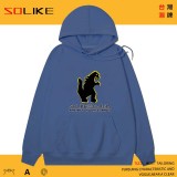 純棉 哥吉拉聯名款連帽衫，兩件1199