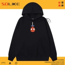 純棉 小蜘蛛人連帽衫，兩件1199