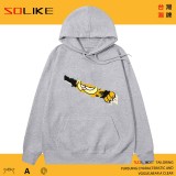純棉 加菲貓聯名款連帽衫，兩件1199