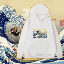 純棉 神奈川哆啦A夢連帽衫，兩件1199