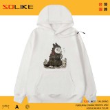 純棉  兔吉拉連帽衫，兩件1199