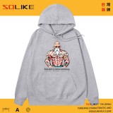 純棉  肌肉刺青龜仙人連帽衫，兩件1199