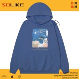 純棉  神隱少女神龍連帽衫，兩件1199