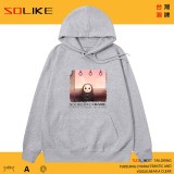 純棉 Q版無臉男連帽衫，兩件1199