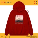 純棉 Q版無臉男連帽衫，兩件1199