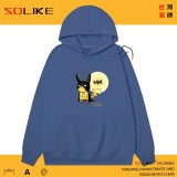 純棉 蝙蝠俠皮卡丘連帽衫 ，兩件1199