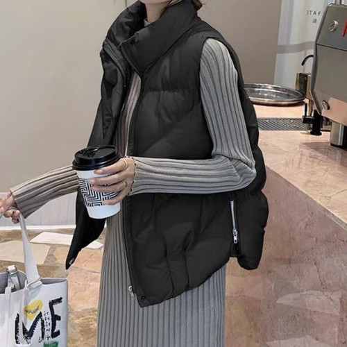 厚款夾棉保暖馬甲外套