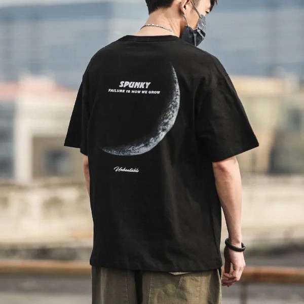 純棉 彎月短T 三件NT$1099