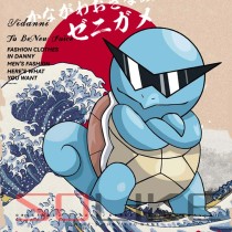 純棉 寶可夢神奈川傑尼龜短T 三件1099