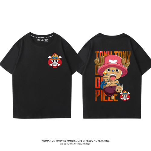 純棉 海賊王喬巴短T 三件1099