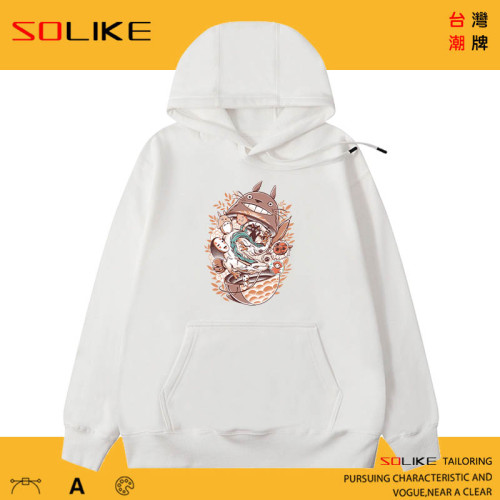 純棉 宮崎駿精靈集連帽衫，兩件1199