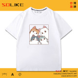 純棉 貓貓看著你短T 三件1099
