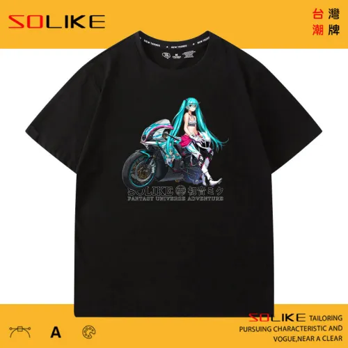 純棉 機車騎士初音未來短T 三件1099