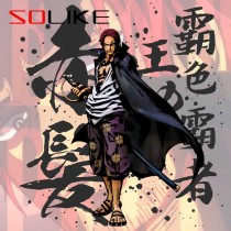 純棉 海賊王赤發傑克短T 三件1099